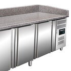 Pizzawerkbank | 635l | 3 Deuren (en600x400) | +2°c/+8°c | Geforceerd | 2020x800x920/1040(h)mm