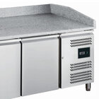 Pizzawerkbank | 390l | 2 Deuren (en600x400) | +2°c/+8°c | Geforceerd | 1510x800x840/990(h)mm