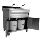Saro Friteuse Tafel Model Gastroline 12+12vs