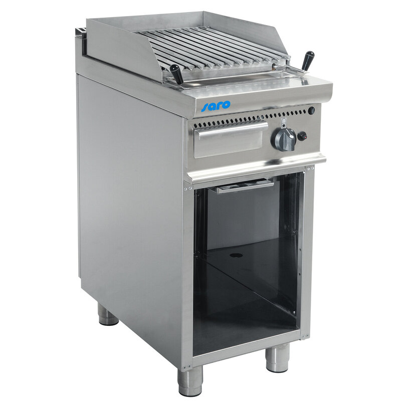 Saro Gas Lavasteengrill Tafelmodel E7/bs1ba
