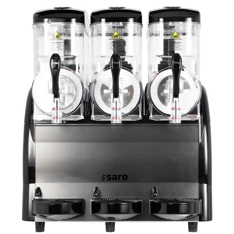 Slushmachine | Noya | 3x 12l | Interne Verlichting | 1.15kw (230v) | 670x520x810(h)mm