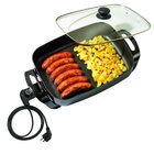 Multipan | Rechthoekig | Zwart | 7.5l | 1.5kw | 490x310x195(h)mm