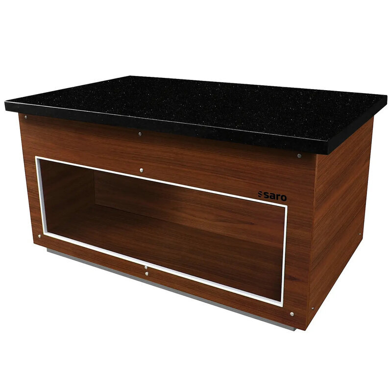 Saro Neutral Element B 1600 Mm, Kleur Walnoot