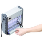 Insectenverdelger | Zilver | Iv-22 | 2x 6W Uv-a TL Buizen | 230v | 265x95x265(h)mm
