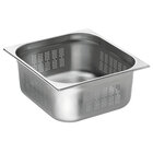 Gn-bak | Top Line | Cns | 2/3 GN | Hoogte 150mm | Geperforeerd | 354x325x150(h)mm