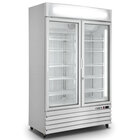 Saro Vrieskast, Ventilator Koeling, 2 Glasdeuren,d 800