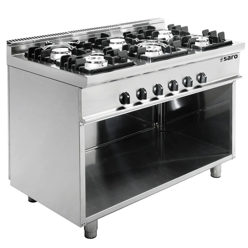 Saro Gasfornuis Met Open Onderstel Model E7/kupg6ba