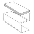 Handdoekdispenser Papier  Cns | Wandmontage | 285x100x370(h)mm