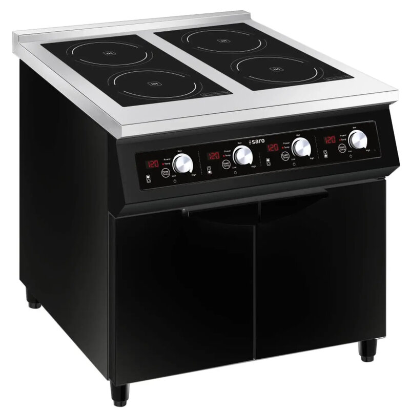 Saro Inductiekookplaat Met 4 Platen Model Nikos