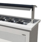 Gekoeld Buffet | Premium Line | Wit | 0°c/+10°c | Statisch | 0.57kw | 3x 1/1 GN | Graniet Blad | Wielen (geremd) | 1300x880x1350(h)mm