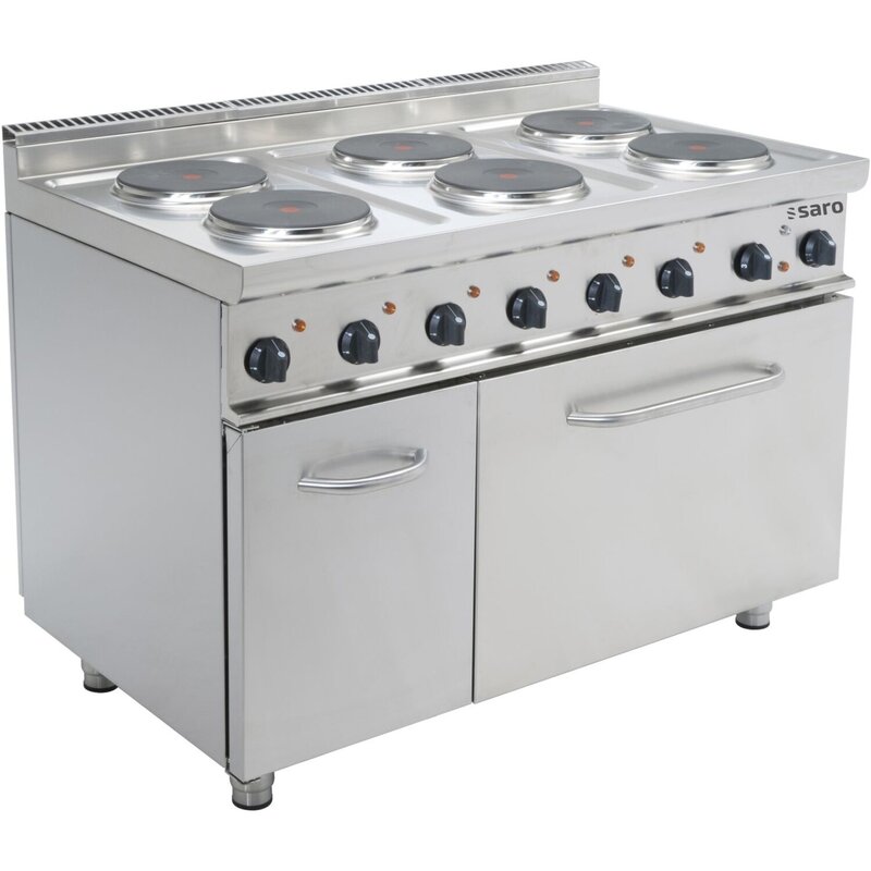 Saro Electr. Doorkookplaat,electrische Oven,e7/cuet6le