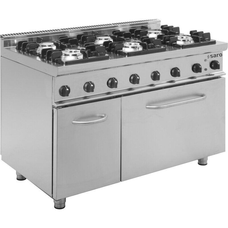 Saro Gasfornuis Met Electrische Oven Model E7/kupg6le