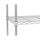 Opbergrek | Staal | 4 Niveaus | Verstelbaar | Zelfmontage | 760x360x1545(h)mm