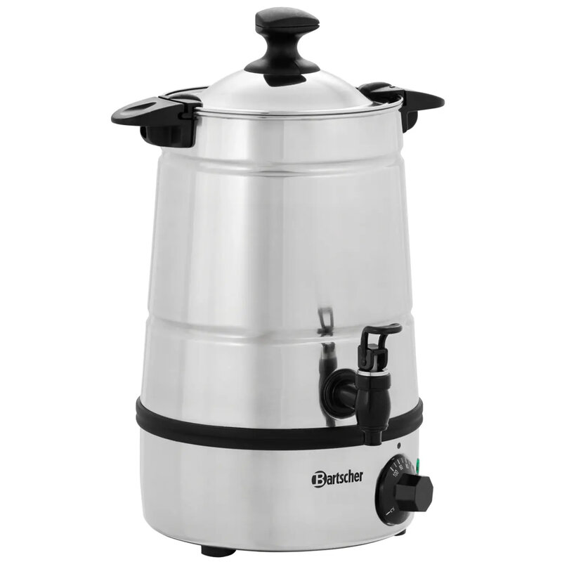 Heetwaterdispenser | Rvs | 5L | 30°c/100°c | 1.8kw (230v) | Enkelwandig | 280x270x400(h)mm