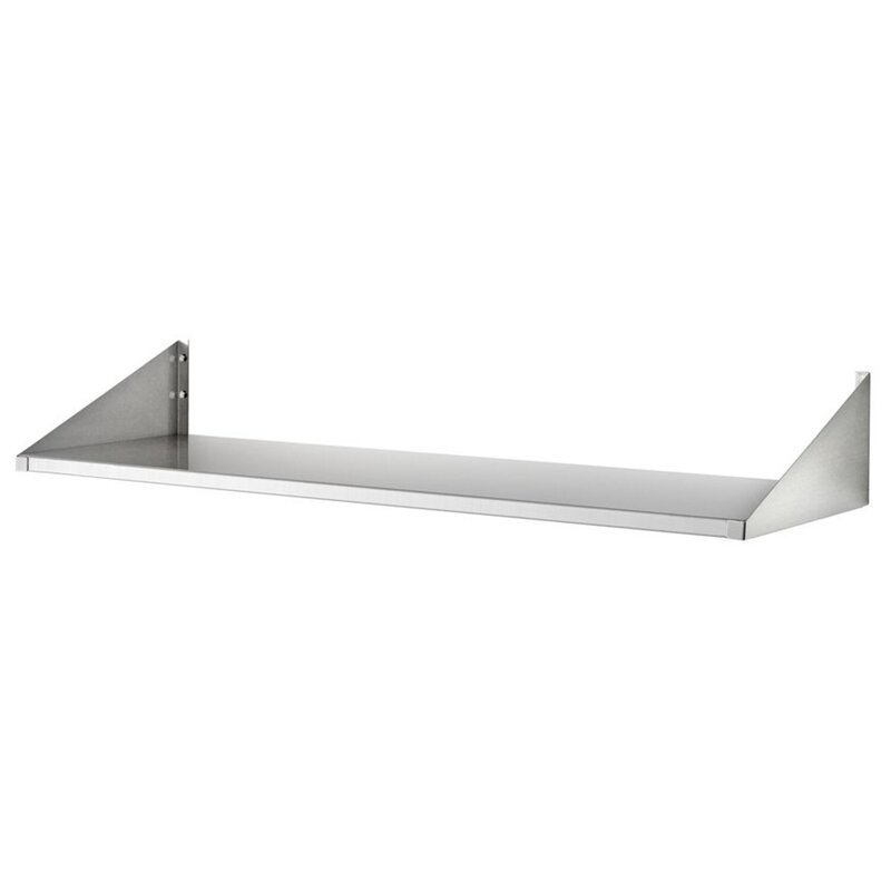 Wandschap Rvs | 1000x300x300(h)mm