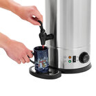 Glühweindispenser | Rvs | 12.5l | 30°c/90°c | 1.6kw (230v) | Dubbelwandig | Lekbak | 300x305x535(h)mm