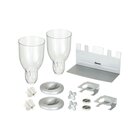 Ontbijtgranendispenser Dubbel 2x 3,5l | Geschikt Voor Wandmontage | 360x170x395(h)mm