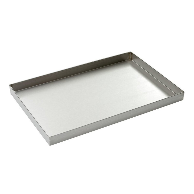 Bakblik/vetpan | Rvs | 600x400x45(h)mm