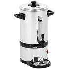 Koffiepercolator | Pro II | Rvs/zwart | 6L | 1.2kw (230v) | Enkelwandig | Lekbak | 310x320x480(h)mm