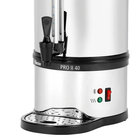 Koffiepercolator | Pro II | Rvs/zwart | 6L | 1.2kw (230v) | Enkelwandig | Lekbak | 310x320x480(h)mm