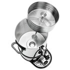 Koffiepercolator | Pro II | Rvs/zwart | 6L | 1.2kw (230v) | Enkelwandig | Lekbak | 310x320x480(h)mm