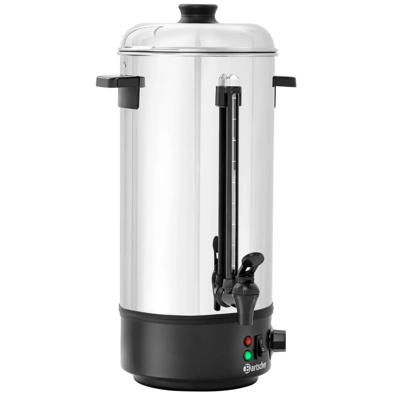 Heetwaterdispenser | Rvs/zwart | 10l | 30°c/100°c | 2.5kw (230v) | Enkelwandig | 275x290x505(h)mm
