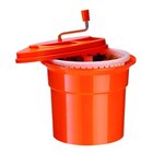 Slacentrifuge Kunststof Oranje K1 25l | 420x420x520(h)mm