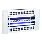 Insectenverdelger | Staalgrijs | If-100 | 2x 15w Uv-a TL Buizen | 230v | 620x90x355(h)mm