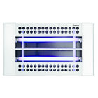 Insectenverdelger | Staalgrijs | If-100 | 2x 15w Uv-a TL Buizen | 230v | 620x90x355(h)mm