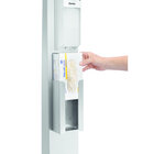 Hygiënezuil Dh1 1460 Rvs | 1 Sokkel - 1 Zuil | 400x400x1462(h)mm