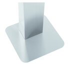 Hygiënezuil Dh1 1460 Rvs | 1 Sokkel - 1 Zuil | 400x400x1462(h)mm