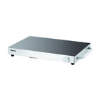 Warmhoudplaat | Rvs | Inductie | Iw10 | 1kw | 11 Temperatuurniveaus | 530x335x62(h)mm
