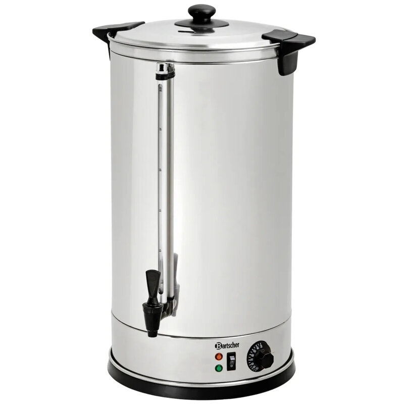 Heetwaterdispenser | Rvs | 28l | 30°c/100°c | 2.8kw (230v) | Dubbelwandig | 400x385x635(h)mm