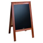 Krijtstoepbord | Bistro | Hout | Schrijfvlak 530x795mm