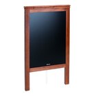 Krijtstoepbord | Bistro | Hout | Schrijfvlak 530x795mm