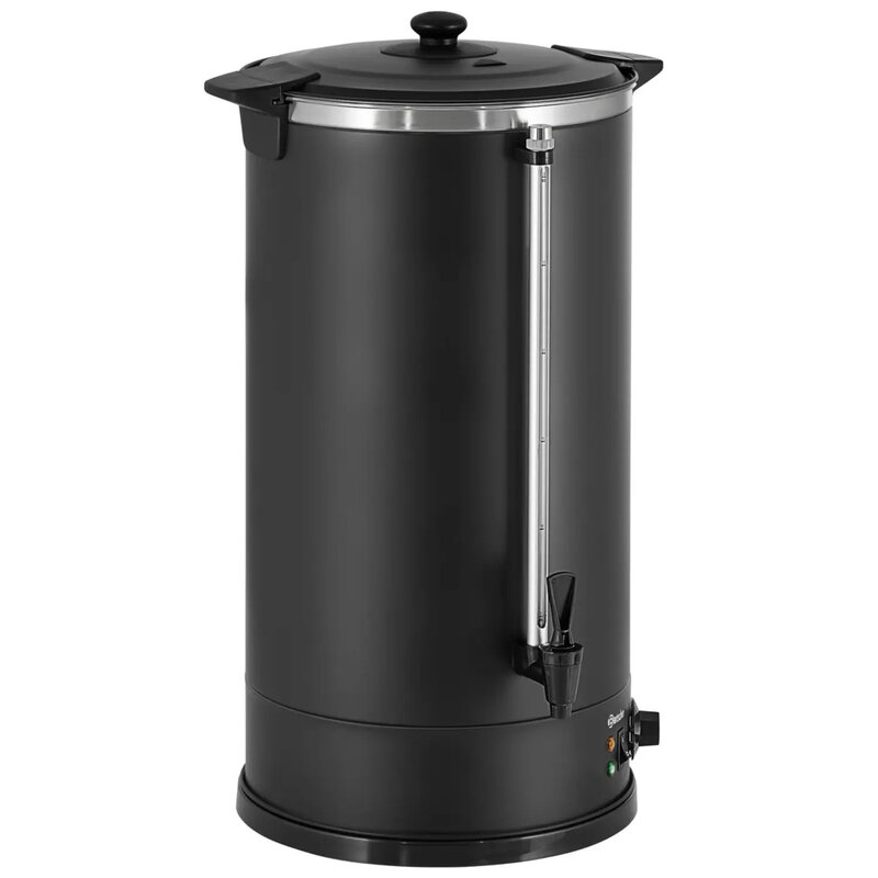 Heetwaterdispenser | Zwart | 28l | 30°c/100°c | 2.8kw (230v) | Dubbelwandig | 400x385x630(h)mm
