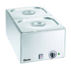 Bain Marie | Elektrisch | 1.2kw | 2x 1/2 GN | 338x540x248(h)mm