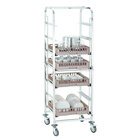 Spoelkorfwagen Rvs Asp700 | Vermogen 100 Kg | 565x555x1750(h)mm