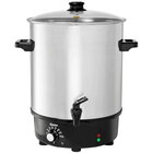 Verwarmde Drankendispenser | Rvs/zwart | 31.4l | 30°c/100°c | 2kw (230v) | Enkelwandig | 379x423x530(h)mm