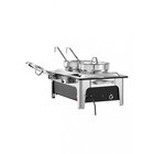 Soepenstation 220e | 2x 4L | Elektronisch | 2.2kw | Met 2 Inzetpannen | 636x357x460(h)mm