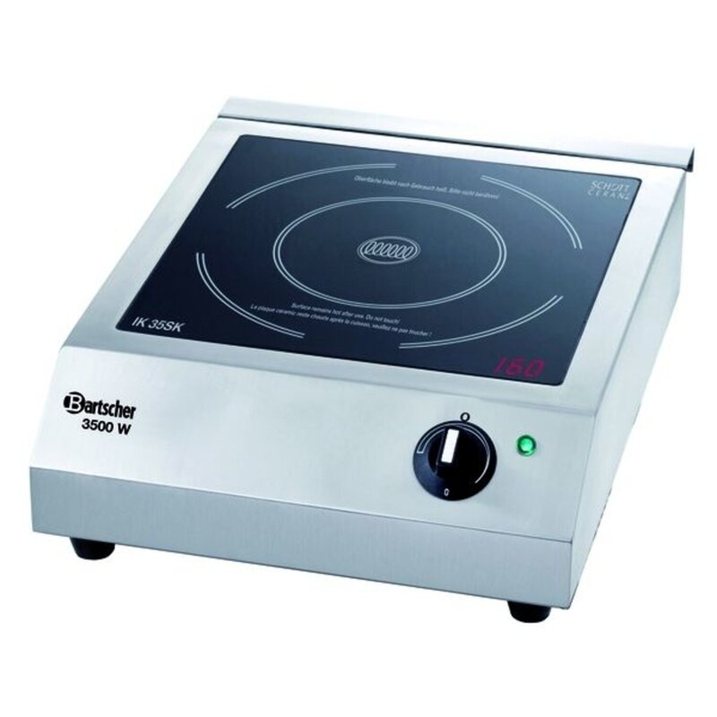 Inductiekookplaat | Elektrisch | IK 35sk | 1 Kookpit | 3.5kw | 340x445x115(h)mm