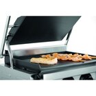 Contact/paninigrill Mdi 1G | Glad | 2.2kw | Grillplaten Gietijzer/geëmailleerd | 410x400x200(h)mm