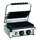 Contact/paninigrill Mdi 1R | Geribbeld | 2.2kw | Grillplaten Gietijzer/geëmailleerd | 410x400x200(h)mm