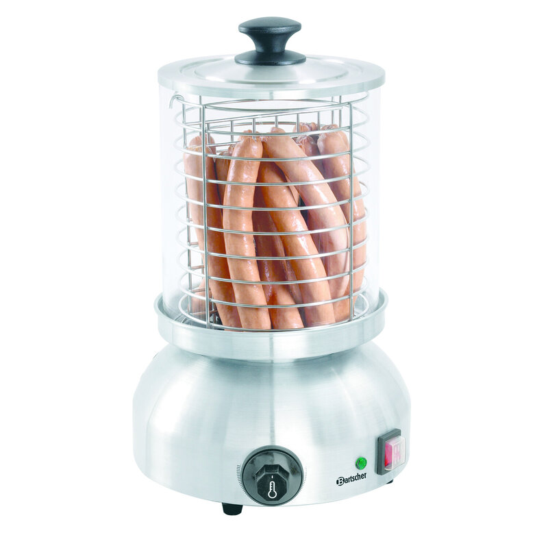 Hotdogkoker | Rond | Elektrisch | 230v | 295x295x415(h)mm
