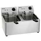 Friteuse | Snack IV | Elektrisch | 8+8l | 50°c/190°c | 6.5kw (2x 230v) | 550x580x340(h)mm