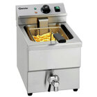 Friteuse | Imbiss I | Elektrisch | 8L | 50°c/190°c | 3.25kw (230v) | Aftapkraan | 290x630x410(h)mm