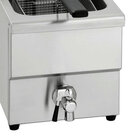Friteuse | Imbiss I | Elektrisch | 8L | 50°c/190°c | 3.25kw (230v) | Aftapkraan | 290x630x410(h)mm
