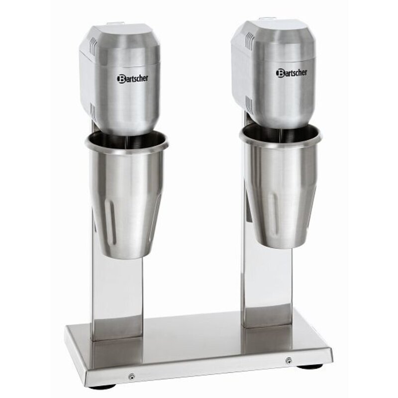 Barmixer/shaker | 2x 700ml | 230v | 2 Traps | 330x195x480(h)mm