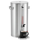 Koffiepercolator | Silver | Rvs | 13.2l | 1.45kw (230v) | Dubbelwandig | Lekbak | 370x360x535(h)mm