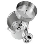 Koffiepercolator | Silver | Rvs | 13.2l | 1.45kw (230v) | Dubbelwandig | Lekbak | 370x360x535(h)mm